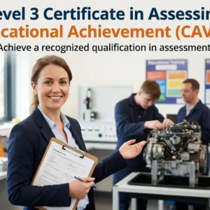 Level 3 Certificate in Assessing Vocational Achievement (CAVA)